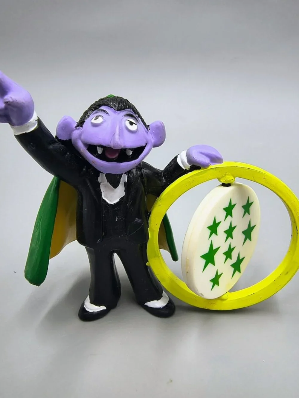 Sesame Street Count Number 9 Rotating Stars Cake Topper Pvc Figure Applause 3